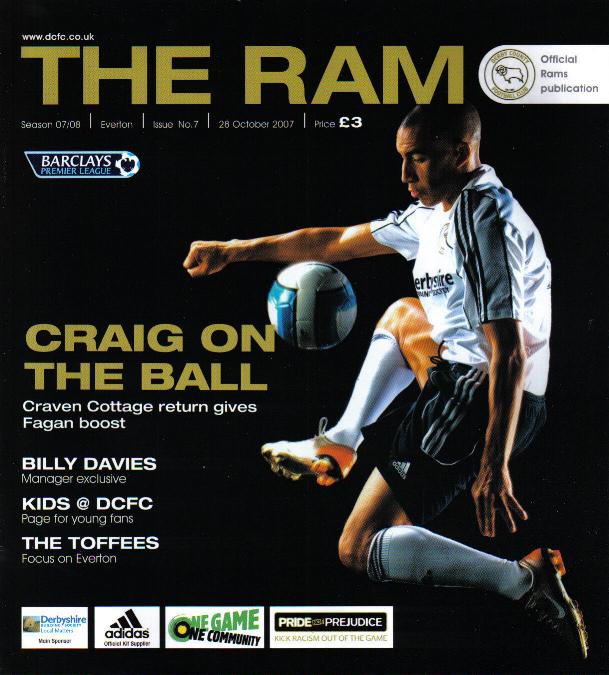 DERBY COUNTY v EVERTON 2007/08